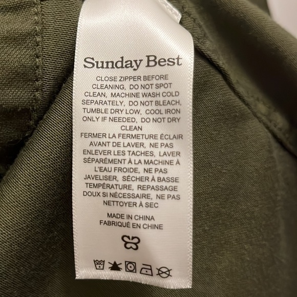 Sunday Best Utility Jacket NWT - Picture 6 of 7
